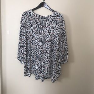 Animal Print Blouse